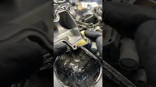 OId mechanics trick for seating tough gaskets [upl. by Ellecrad]