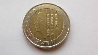 2 Euro Coin  Netherlands 2001 [upl. by Ordisi]