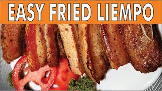 Easy Fried Liempo Recipe by CookinGee [upl. by Pettit]