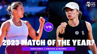 FULL MATCH  Iga Swiatek vs Aryna Sabalenka  2023 Madrid Final [upl. by Parke]