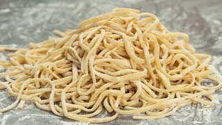 How to Make Chinese Egg Noodles [upl. by Sacrod]