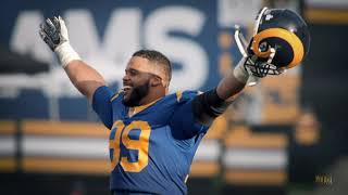 Aaron Donald Nightmare Highlights  Once in a Lifetime Force [upl. by Alyehc]