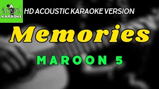 Memories  Maroon 5 REGGAE HD Acoustic Karaoke Version [upl. by Artamas]