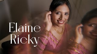 CHRISTIAN WEDDING HIGHLIGHTS  ELAINE amp RICKY [upl. by Ydak]