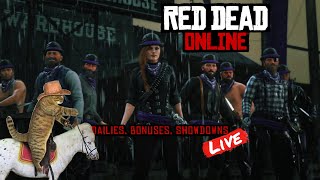 Red Dead Redemption 2 Online Live  Showdowns PVP Missions Dailies [upl. by Ethban]