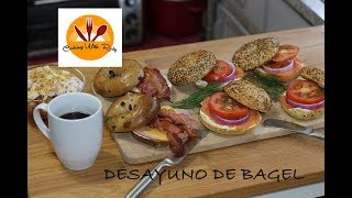 Desayuno de Bagels [upl. by Eedahs]