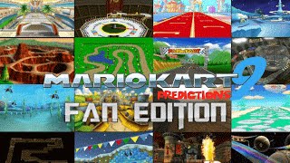 Mario Kart 9 Retro Track Predictions Fan Edition [upl. by Aiynot]