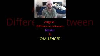 August  Difference between Master amp CHALLENGER [upl. by Renny]