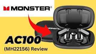 Monster AC100 Bluetooth Review MH22156  Open Free Headset [upl. by Lundell107]