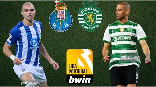 🔴 LIVE FC PORTO  SPORTING  LIGA PORTUGAL  SLIMANI  FOOTBALL ALGERIE [upl. by Farver632]