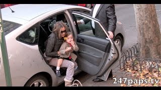 Sarah Jessica Parker strolling with her beautiful Twins in NYC [upl. by Ydissak522]