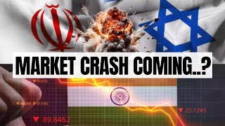 Market Crash Coming Israel and Iran tension has reached the peak and US recession fears [upl. by Aidam]