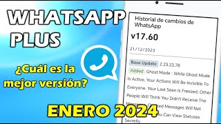 NUEVO WHATSAPP PLUS Ultima Versión  Whatsapp Plus Extremo  Ultimo Whatsapp Plus 2024 [upl. by Nanine]