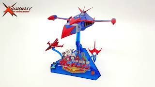 Review Evolution Toy God Phoenix Anime Color Ver “Gatchaman” Metal Action [upl. by Tillo912]