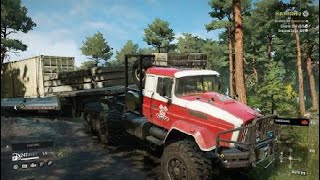 SnowRunner PS4Ep 196  Mods Taymyr Quarry Zimnegorsk quotOil Rig Restorationquot English [upl. by Nosnhoj220]