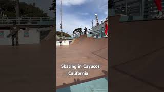 Skating and beautiful Cayucos California October 2024 [upl. by Ruby375]