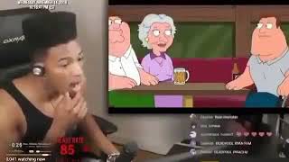 Etika reacts to Joe Swanson walking [upl. by Humphrey]