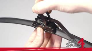 Nissan Tiida 2007 2012  how to fit wiper blades [upl. by Meelak]