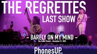 Barely On My Mind LIVE  The Regrettes LIVE  122123  Last Show Ever  Los Angeles  PhonesUP [upl. by Darwen]