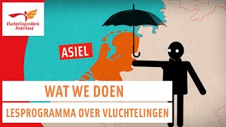 Lesprogramma over vluchtelingen  Wat we doen  VluchtelingenWerk Nederland [upl. by Halimeda]