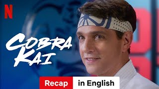 Cobra Kai Season 5 Recap  Trailer in English  Netflix [upl. by Curhan]