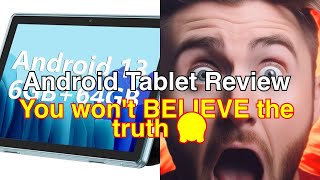 Android tablet review 101 inch android 13 tablets 6gb ram 64gb rom 1tb expand [upl. by Anialed254]