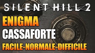 SOLUZIONE CASSAFORTE WOOD SIDE  FACILE NORMALE DIFFICILE SILENT HILL 2 REMAKE COMBINAZIONE PUZZLE [upl. by Nnyleve]