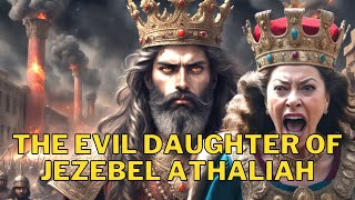 ATHALIAH THE DAUGHTER OF JEZABEL SHE WAS SO CRUEL MACABRE AND CAUSED TERROR IN KING DAVIDS TEMPLE [upl. by Tufts316]