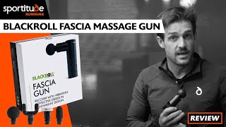 Blackroll Fascia Massage Gun Review  Sportitude Running [upl. by Erie]