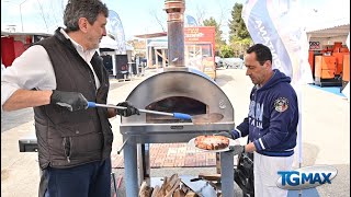 Marsilio alla Fiera dellagricoltura di Lanciano tra pizze e pizzelle [upl. by Enigroeg]