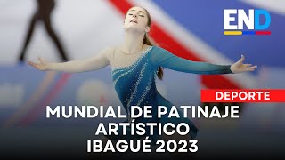 Mundial de patinaje artístico 2023 en el Coliseo Mayor de Ibagué [upl. by Eanahc]