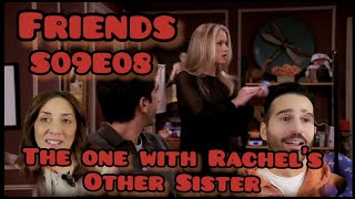 Friends S09E08 The One with Rachels Other Sister  Take Two Movie Night Review [upl. by Sundin802]