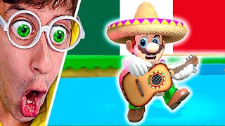 MARIO visita MÉXICO 🌮🌶️🥵 con Tekendo y Laia Oli 2 [upl. by Rosita463]