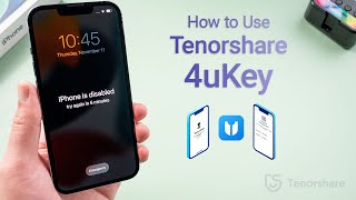 How to Unlock iPhone without Passcode using Tenorshare 4uKey If Forgot [upl. by Maryn]