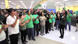 Downtown Los Angeles Walmart Cheer [upl. by Josephine]