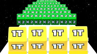 Jelly Run 2048 vs Happy Cubes 2048  New Update NOOB vs PRO vs HACKER [upl. by Staley]