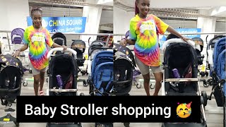 BABY STROLLER WINDOW SHOPPING DAY 💝 [upl. by Airym]