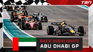 F1 RACE HIGHLIGHTS Abu Dhabi Grand Prix [upl. by Nwahsauq555]