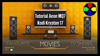 Tutorial instalación Aeon Mq7 Kodi Krypton 17 Himedia Q10 Pro [upl. by Nale714]