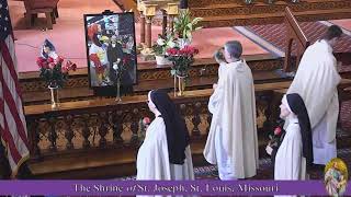 Sr Mary Joseph of St Teresa of Jesus Heisler Carmel DCJ Memorial Mass [upl. by Politi540]