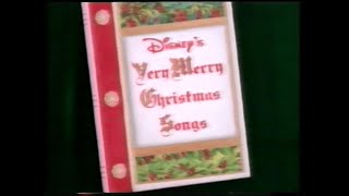 Disneys Sing Along Songs Very Merry Christmas Songs  Full New Zealand VHSRIP Disney 50FPS 1992 [upl. by Harbot727]