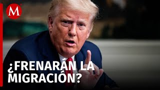 Trump destaca acuerdo con Sheinbaum para frenar migración y drogas en la frontera [upl. by Moonier866]