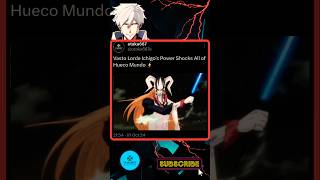 Vasto Lorde Ichigo DESTROYS Ulquiorras Segunda Etapa 💥ichigo bleach anime [upl. by Ahsilac]