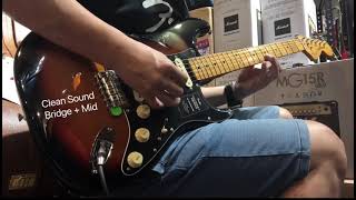 Fender Vintera II 70s Stratocaster Electric Guitar Maple FB 3Tone Sunburst Sound Demo [upl. by Idram]