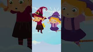 Stuck in the sky 1 shorts cartoons cartoonshow magic witches cartoonseries cartoonsforkids [upl. by Tonjes]