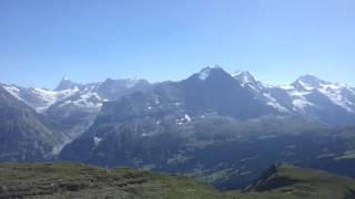 Schynige platte to Grindelwald first hike6 [upl. by Euqinomod340]