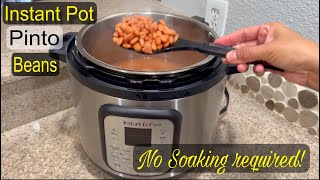 THE BEST INSTANT POT PINTO BEANS RECIPE IN JUST 37 MINUTES FRIJOLES DE LA OLLA NO SOAKING REQUIRED [upl. by Eednarb]