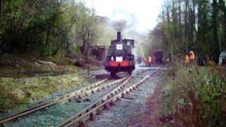 First Steam Train Movements on the Nantmawr Branch in over 40 years [upl. by Ennoval]