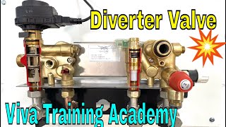 How A Diverter Valve Works In A Combi Boiler  Gas Training for new Plumbers [upl. by Siloa]