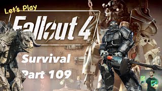 Pyromaniacs and Deathclaws  Fallout 4 Survival  109 [upl. by Akihsan]